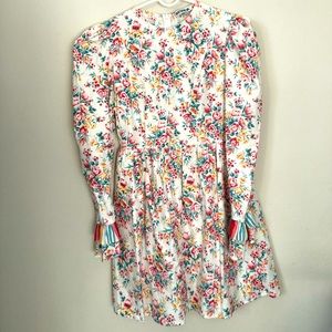 batsheva mini dress in antique rose